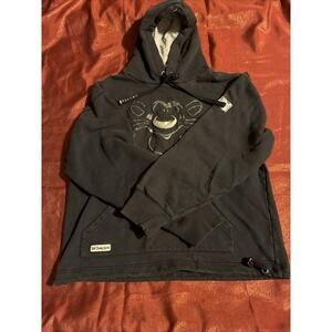 Disneyland Resort Womens Tigger Black Pullover Hoodie-Winnie the Pooh (Size S)